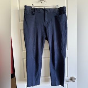 Banana Republic women’s Sloan pants, size 14